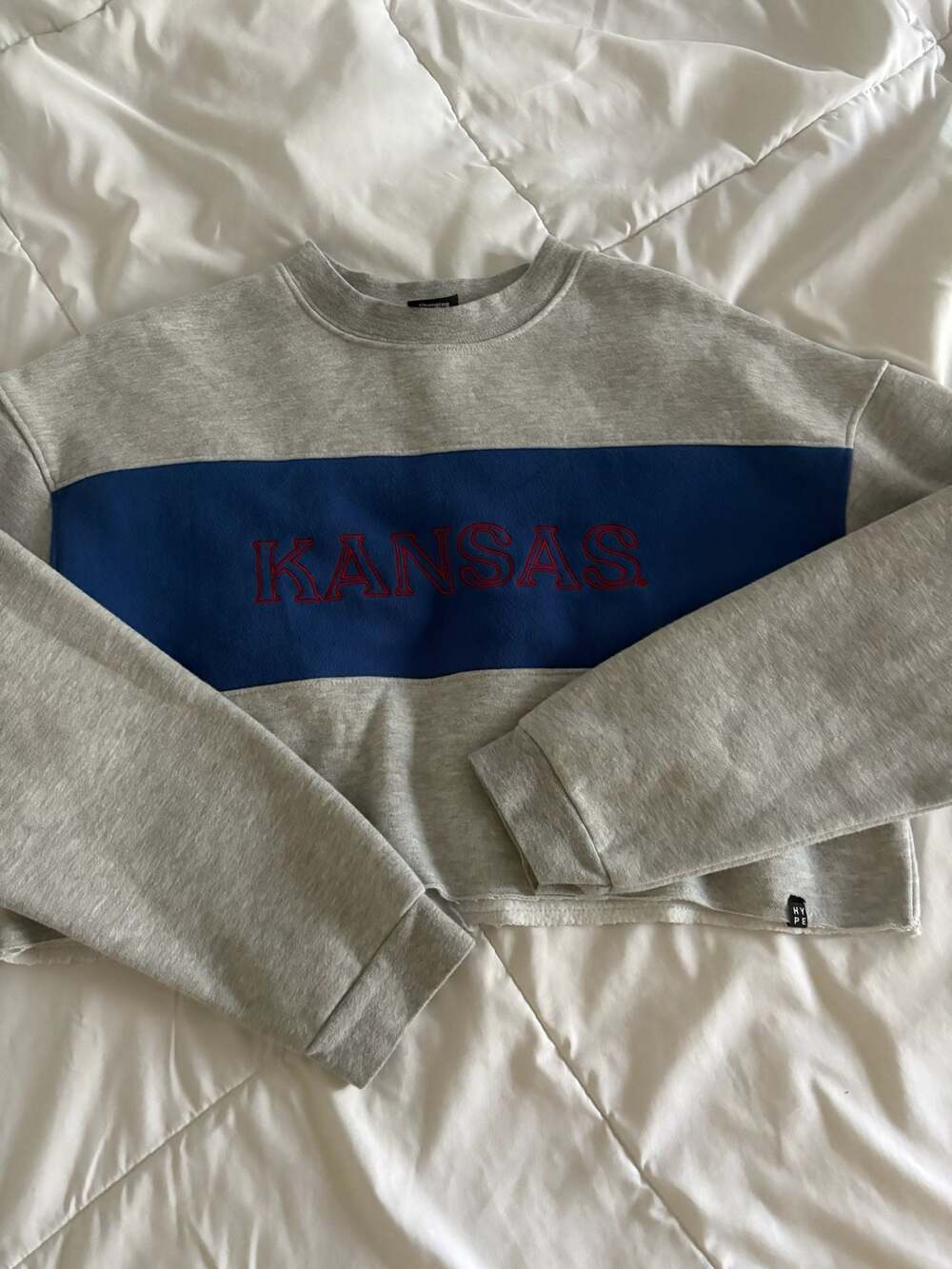 Hype and Vice Kansas Crewneck Sweatshirt